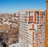 Ход строительства дома 1 в ЖК Форма -