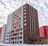 Ход строительства дома 2.1 в ЖК Кантри -