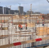 Ход строительства дома Литер 6 (16-1) в ЖК Ридс (REEDS) -