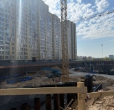 Ход строительства дома 3 в ЖК Уникум на Кутуя -