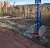 Ход строительства дома 5/1, 1 этап в ЖК Вита-парк -