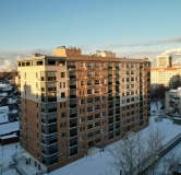 Ход строительства дома 54 в ЖК Снегири -