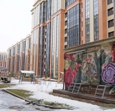Ход строительства дома 1, корпус 4 в ЖК Новый Лесснер -