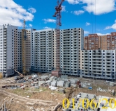 Ход строительства дома 12в в Микрорайон Нанжуль-Солнечный -