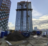 Ход строительства дома литер 16 в ЖК Йондоз -