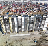 Ход строительства дома 11 в ЖК Радуга Сибири -