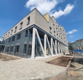 Ход строительства дома 3 в ЖК Upoint -