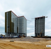 Ход строительства дома 1 в ЖК Парк Патриот -