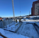 Ход строительства дома 1, 1.1 этап в ЖК Изумрудный Бор -