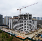 Ход строительства дома № 19, корпус 1 в ЖК Астро -