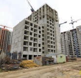 Ход строительства дома 4 этап  в ЖК Бунин -