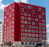 Ход строительства дома 2.3 в ЖК Кантри -