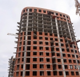 Ход строительства дома 5 в ЖК Lake Town -