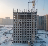 Ход строительства дома 3.2.2 в ЖК Остров на Норильской -