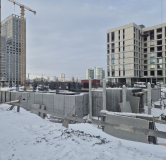 Ход строительства дома 4 в ЖК Речной квартал -