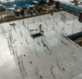 Ход строительства дома 3 в ЖК Базилик -