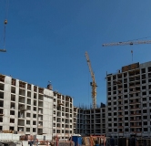 Ход строительства дома 55а, 1.1 этап в ЖК Грин Парк. Новые кварталы -