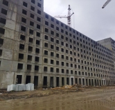 Ход строительства дома 3 в ЖК Лугометрия -
