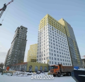 Ход строительства дома ГП-7 в ЖК Айвазовский (Айвазовский City) -