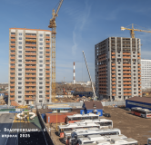Ход строительства дома 6/2 в ЖК Ближе -