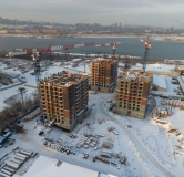 Ход строительства дома 28.2 в ЖК Новый Портовый -