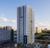 Ход строительства дома № 117, корпус 13 (4Б) в ЖК Фатера -
