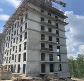 Ход строительства дома Секция 1.2 в ЖК Лесная резиденция -