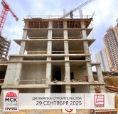 Ход строительства дома Литер 3 в ЖК Four Premiers (Фор Премьерс) -