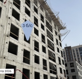 Ход строительства дома секция 1 в ЖК Вектор премиум-квартал -