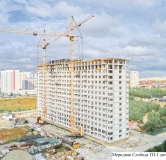Ход строительства дома 10 (ГП-1) в ЖК Меридиан Слобода -