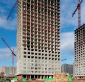 Ход строительства дома № 50 в ЖК КМ Анкудиновский Парк -