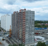 Ход строительства дома 10 в ЖК Радуга Сибири -