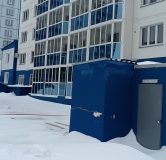 Ход строительства дома 1 в ЖК Выборная-Рябиновая -