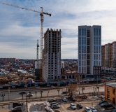 Ход строительства дома 1 в ЖК Речной Парк -