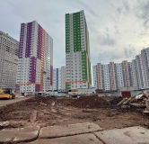 Ход строительства дома литер 9 в ЖК Акварель -