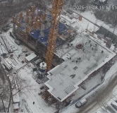 Ход строительства дома 61 в ЖК Цветы Прикамья на Подгорной -