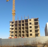 Ход строительства дома № 6 (ГП-4) в Микрорайон Комсомольский -