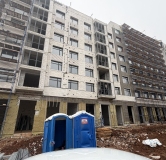 Ход строительства дома № 2, блок А,Б в ЖД в 12-микрорайоне (Арзамас) -