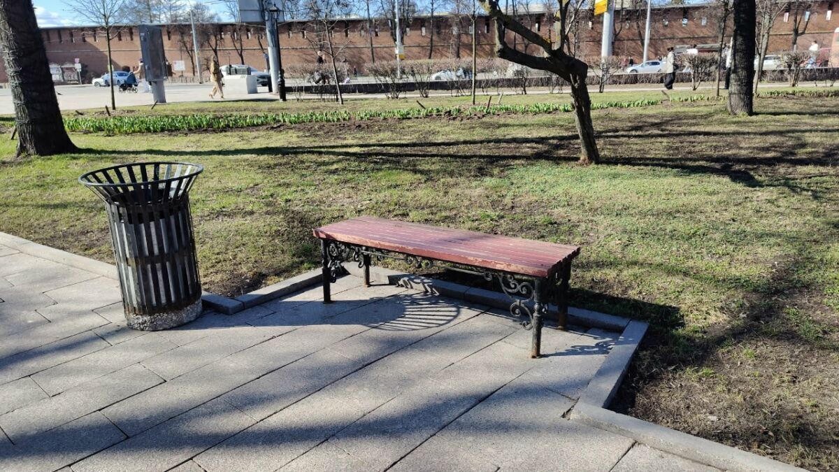 Благоустройство сквера по нацпроекту продолжается на Комарова в Нижнем Новгороде - фото 1