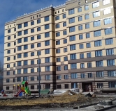 Ход строительства дома 30 в ЖК Заречный -