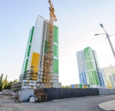 Ход строительства дома Позиция 14 в Жилой квартал ГРИН ПАРК -