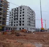 Ход строительства дома № 2, блок В в ЖД в 12-микрорайоне (Арзамас) -