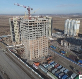 Ход строительства дома № 1 в ЖК Кедр -