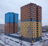 Ход строительства дома № 1-1 в ЖК Маяковский Парк -