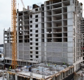 Ход строительства дома № 1 в ЖК Секреты -