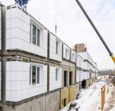 Ход строительства дома 38 в ЖК Озерки -