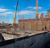 Ход строительства дома 1 в ЖК Альянс -