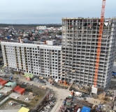 Ход строительства дома 1В в ЖК На Тенистой -