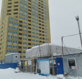 Ход строительства дома 1 в ЖК Башня Времени -