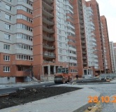 Ход строительства дома № 3 в ЖД По ул. Хользунова, 42а -